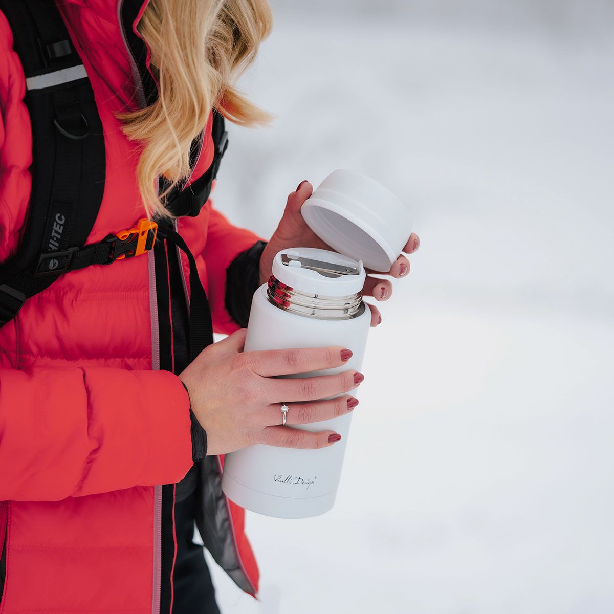 FUORI termoska na večeři bílá 750 ml