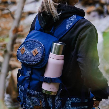 Turistická termoska růžová FUORI 1 l