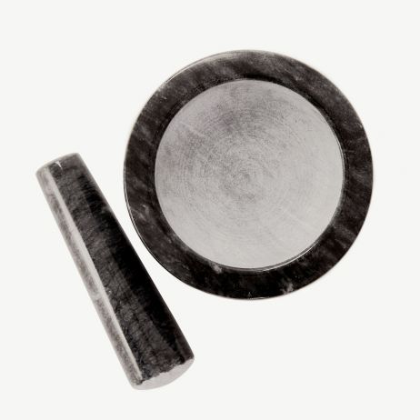 Hmoždíř MARBLE mramorový černý 12 cm