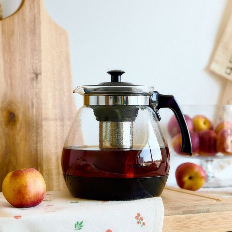 BEKER konvice na kávu a čaj černá 2,3 l